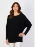 Long Bat Sleeves Pullover  Loose Tops